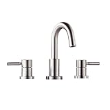 Avanity Positano 8 in. Widespread 2-Handle Bath Faucet in Brushed Nickel finish [並行輸入品]