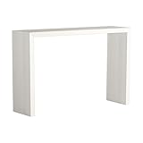 arne ダイニングテーブル テーブル 幅105cm 奥行40cm 高さ72cm デスク 日本製 セミオーダー パソコンデスク 机 おしゃれ 木製 Zero-X 10540D ホワイトウッド 白