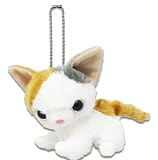 内藤デザイン研究所 いっしょがいいね ちょこんとマスコット ミケ猫 ぬいぐるみ 全長約8cm