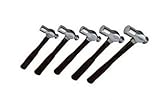 ATD Tools ATD-4035 5 Piece Ball Pein Hammer Set with Fiberglass Handles