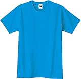 [ダルク] フィットネス シャツ 5.0オンス スタンダード クルーネック Tシャツ DM030 ターコイズ S (日本サイズS相当)