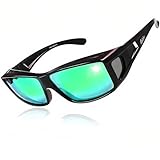 [冒険王] サングラス 眼鏡の上から オーバーグラス 偏光サングラス 【鯖江企画/運転用】 フィットオーバー SC50K-MCM