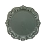 EAST table(イーストテーブル) プレート 18cm ラフィネ ブラン 15th カーキ 日本製 中皿 洋食器 レンジ対応 食洗器対応 31-022-02