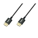 8K/4K対応 スリムHDMI ケーブル 3.0m 直径3.6mm マジックテープ付き