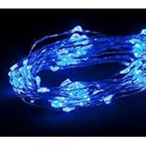 Philips 30ct. LED Shapable Dewdrop Lights - Blue【クリスマス】【ツリー】 [並行輸入品]