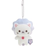 サンエックス(San-X) リラックマ コリラックマ お空のくるりんわたあめ ぶらさげぬいぐるみ らいおんのぬいぐるみ MO70001