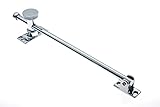 idh by St. Simons 21001-014 Professional Grade Quality Genuine Solid Brass 10" Casement Adjuster, Br