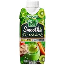 Amazon.co.jp: カゴメ 野菜生活100 Smoothie(スムージー) グリーン