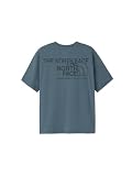 [ザ・ノース・フェイス] 半袖 カットソー Tシャツ S/S ES Logo Wide Tee スレートグレー XL