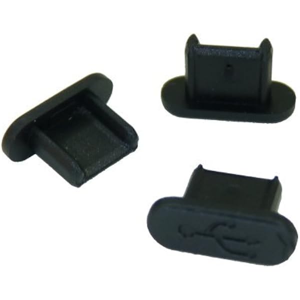 Amazon テクノベインズ Microusbコネクタ用キャップ ロングタイプ 黒 つまみなし 6個 パック Usbmcblck B0 6 適合状態について説明参照 テクノベインズ イヤホンジャックピアス
