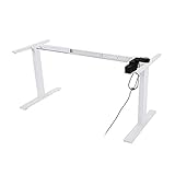 電動昇降デスク 脚のみ スタンディングデスク 上下昇降デスク 電動昇降 上下昇降 昇降デスク 高さ 調整 エルゴノミクス オフィスデスク 昇降式デスク 電動 昇降 昇降テーブル 昇降式テーブル 電動デスク 212rleg (ホワイト)