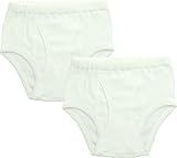 ラ・モルフェ スムース 男の子用 ブリーフパンツ 2枚組 綿100% 日本製 (100cm, ホワイト)