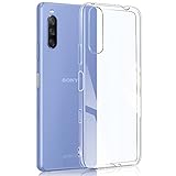 Xperia10 ii ケース クリア Xperia 10 2 カバー SO-41A SOV43 TPU 透明 薄型 軽量 エスクペリア10II スマホケース 耐衝撃 ソフトケース 人気 透明ケース(全透明)