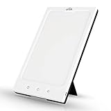 ブライトライト Simbr ライトセラピー 光療法ライト 集中力向上 調光 調色タイプ 10,000ルクス 紫外線ゼロ タイマー付 デスクライト 枕灯 ブックライト 目覚ましライト フルスペクトル 一台多役 気力の低下/時差ぼけ/夜勤/不眠など対応