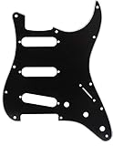 Fender ピックガード11-HOLE MODERN-STYLE STRATOCASTER® S/S/S PICKGUARD, BLACK