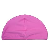スイムキャップ ベビー キッズ ストレッチ 水泳帽 スイミングキャップ 水泳キャップ ピンク 48～54cm