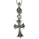CHROME HEARTS/クロムハーツ/クロム・ハーツ/チャーム/1ボール/タイニーCHクロス/ネックレス