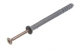 New Hammer Fixing With Nylon Wall Plug M6 X 70mm (Packet Of 8)