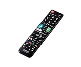 ERC-TV02BK-SH(ブラック) かんたんTVリモコン シャープ用