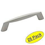 Amerock bp52993-g10サテンニッケルキャビネットハードウェアプル – 3 – 3 / 4 " ( 96 mm )穴中心 – 4 – 3 / 16 "全体長 – 25パック