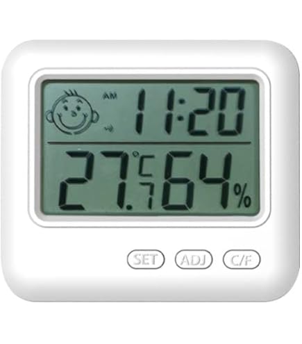 Amazon.co.jp: 液晶温湿度計クロック 時計 ブルー サンリオ : ホーム