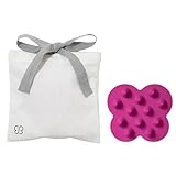 【公式_ギフト用】ロールポーチ付き uka(ウカ)スカルプブラシ ケンザン ソフト/頭皮ブラシ/ヘアケア/頭皮マッサージ/スカルプケア/個包装