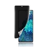 対応 Galaxy S20 +5G/S20 PLUS フィルム 覗き見防止 ギャラクシーS20 plus 保護フィルム 指紋防止/秒で貼り付け/浮かない/気泡ない/全面保護/指紋認証対応 TPU素材 軟 覗き見防止フィルム SC-52A SCG02 フィルム