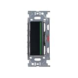 スガツネ工業 ガイドランプ付埋込シングルスイッチ AC125V 15A ソフトブラック PXP-J-NKW01009-SB
