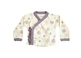 Finn + Emma Baby Girl Organic Cotton Kimono Top 9-12m - Flower by Finn + Emma [並行輸入品]