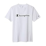 [チャンピオン] Tシャツ 半袖 丸首 綿100% COTTON USA スクリプトロゴ ショートスリーブTシャツ ベーシック C3-X358 メンズ ホワイト L