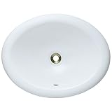 Mr Direct o1917 Overmount磁器Vanity Bowl o1917-white 1