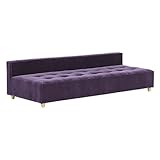 arne ベンチソファ ベンチ イス 背もたれ コーナーソファー ローソファー Baggy DX-armless 3×8 モケット パンジー