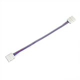 LEDテープライト RGB 用 (GT-5050RGB-YC) 延長コネクター(4Pin用）18cm 半田付け不要！ LEDテープライトのレイアウト用延長ケーブル】
