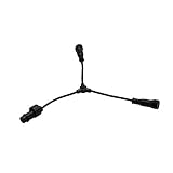 WAC Lighting 8002-BK WAC Landscape Accessories 3-Way Y Connector For Landscape Lighting Tape Lightbl