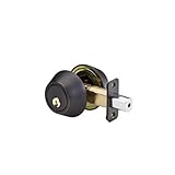 Master Lock DSO0712P Double Cylinder Deadbolt Aged Bronze [並行輸入品]
