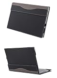 XJchen ノートパソコンカバー Lenovo ThinkBook V15 G2 G3 G4 G5 ThinkPad L15 IdeaPad 1 3 15ALC7 15AMN7 15IJL7 15ITL6 15IAU7 Slim 3 15IRU8 スリーブ保護スキンケースポーチ(ブラック)
