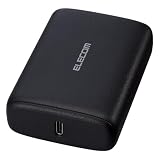 エレコム モバイルバッテリー 10000mAh 30W USB PD対応 Type-C 2ポート 充電ケーブル別売り ブラック EC-C42LBK