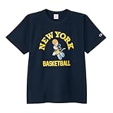 [チャンピオン] 半袖 丸首 9.4oz Disney ミッキー Relax fit グラフィックプリント ショートスリーブTシャツ REVERSE WEAVE C3-Z361 メンズ ネイビー