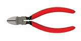 Xcelite 66 NCGV Forged合金スチールall-purpose Side Cutting Pliers、オーバルヘッド、対角、標準アゴ、6長、27 / 32アゴ長、レッドクッショングリ