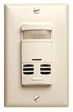 Cooper Controls OSW-DT-0601-MV-A Greengate 120-277-Volt Dual Tech-PIR Wall Switch Sensor, with Neutr