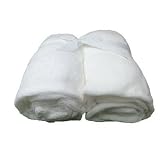 Cozy Fleece Microplush Crib Sheets, White