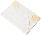 UCHINO BABY&KID'S BATHUCHINOプレミアム マシュマロガーゼ バニー フード付きバスタオル 約70×100cm ホワイト