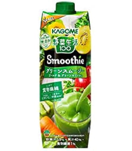 Amazon.co.jp: カゴメ 野菜生活100 Smoothie (スムージー) ビタミン