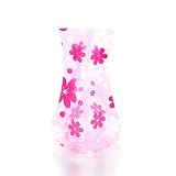 割れない花瓶 プラスチック 割れない 花瓶 フラワーベース (花（ピンク）)