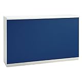 プラス　DKシリーズ　ハイカウンター　オープンタイプ　DK-15HE　ブルー/ホワイト