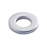 【M4】平ワッシャー（平座金）ユニクロメッキ 10枚入
