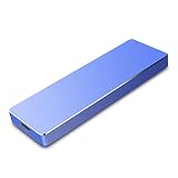 ハードディスク 外付け 2TB hdd マック パソコン usb3.0 usb2.0 ポータブル mac対応 pc用 xp対応 Windows(10/8.1/8/7/Vista) Desktop Laptop MacBook(ブルー,2TB)