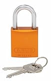 パンドウイット ロックアウト用ハイセキュリティパドロック オレンジ PSL-7OR