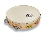 LP エルピー タンバリン Tambourine with Head, 8″Single Row Jingles CP378