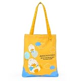 サンリオ(SANRIO) トートバッグ（夢見るバルーン） あひるのペックル綿・スチールA4サイズ 対象年齢3才以上 008729